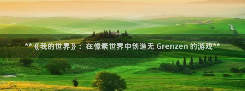 新城平台线路登录不上去了怎么办：**《我的世界》：在像素世界中创造无 Grenzen 的游戏**