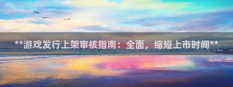 新城平台官网首页：**游戏发行上架审核指南：全面，缩短上市时间**