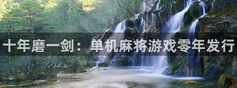 新城平台注册流程及费用：十年磨一剑：单机麻将游戏零年发行